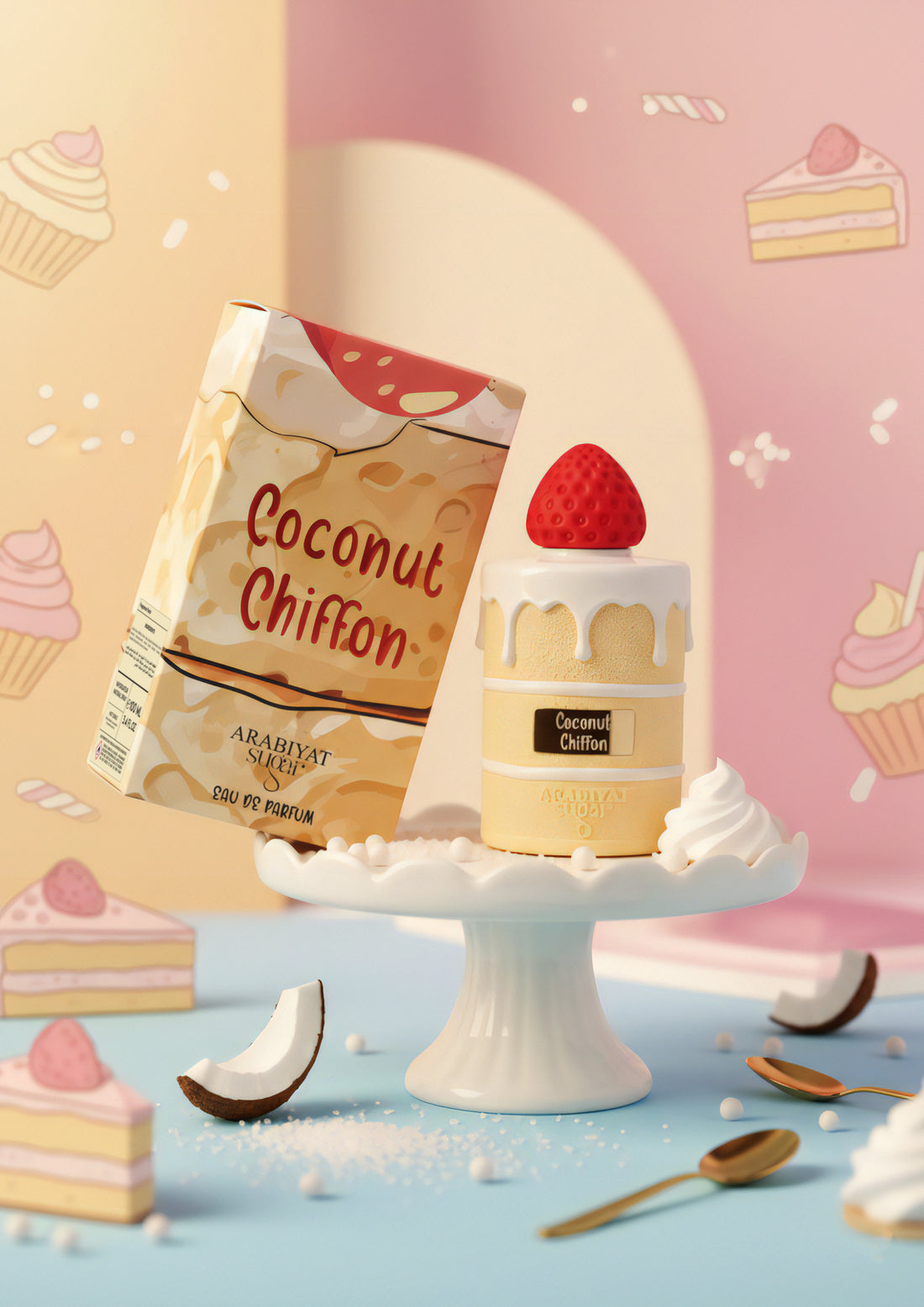 Arabiyat Sugar - Coconut Chiffon | EDP 100ML | Unisex